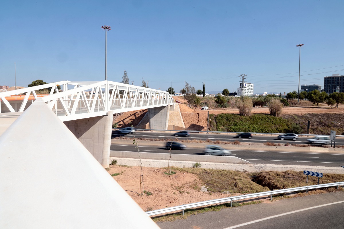Conexión ciclopeatonal entre Benimamet y Beniferri
